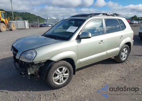 2007 Hyundai Tucson Limited/Se from USA, damaged, VIN KM8JN72D67U592100